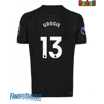 Tottenham Hotspur Destiny Udogie #13 Tricou Fotbal Replică 2025-26 Barbati Deplasare